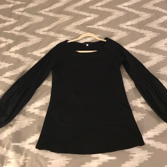 Black Calvin Tran Tunic - Picture 1 of 4