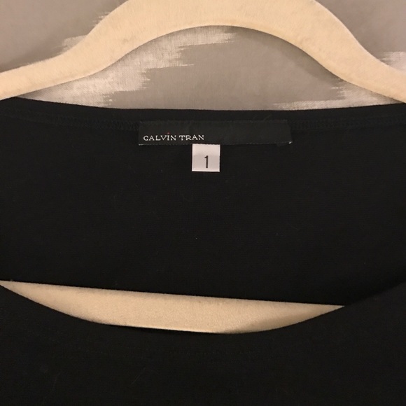 Black Calvin Tran Tunic - Picture 4 of 4