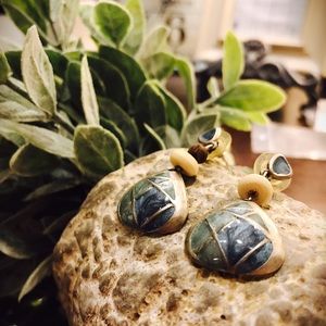 VINTAGE TURQUOISE EARRINGS