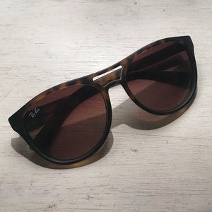 Ray-Ban Matte Tortoise Shell Aviators
