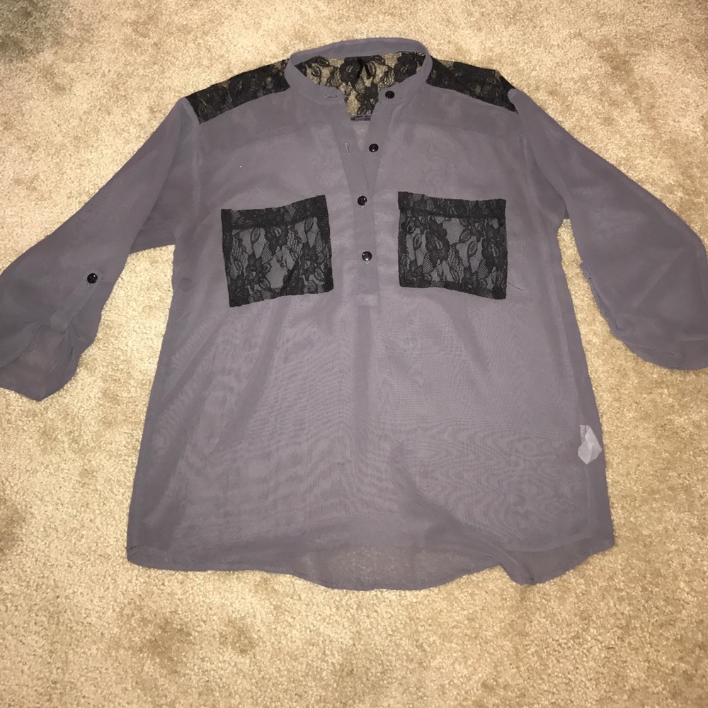 3/4 sleeve blouse