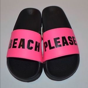 VS PINK beach please sandals