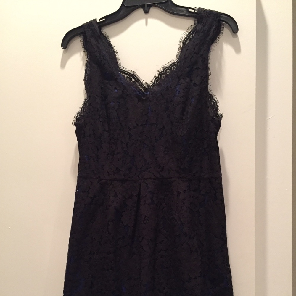 Joie Rori Black lace cocktail dress