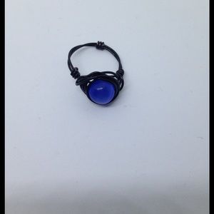 dragons eye wire wrapped ring