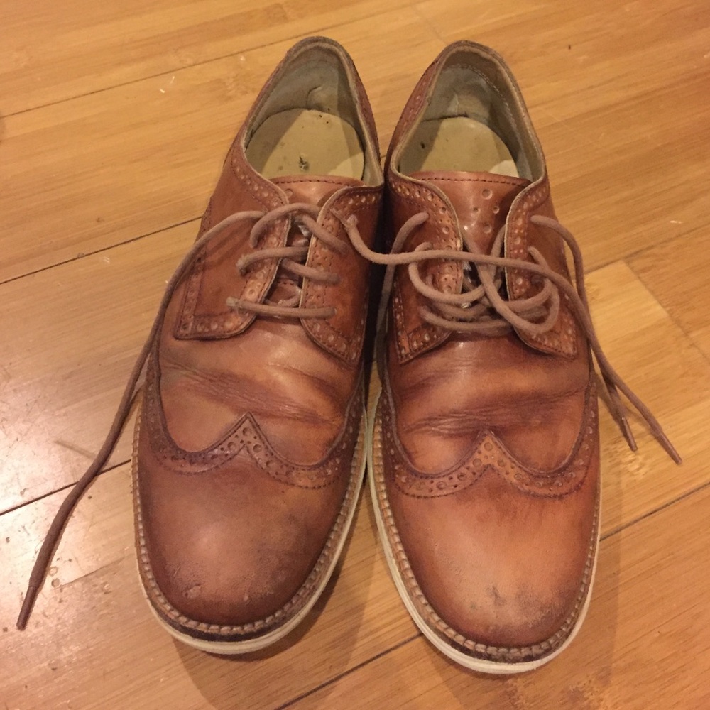 Cole Haan original grand wingtip Oxford shoes