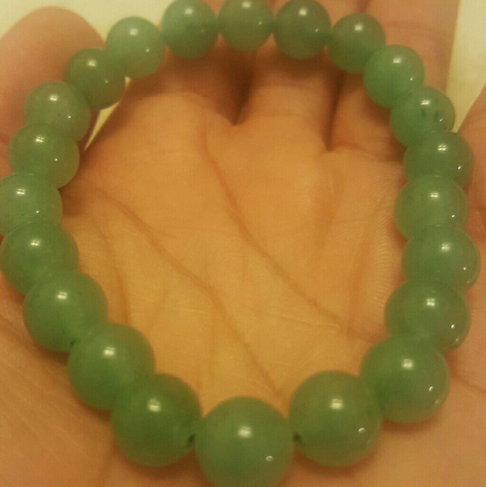 Natural aventurine bracelet green gemstone