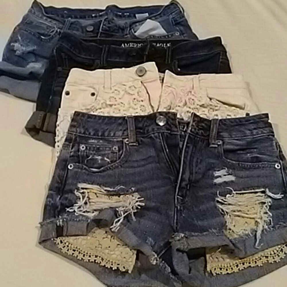 4 pairs of shorts