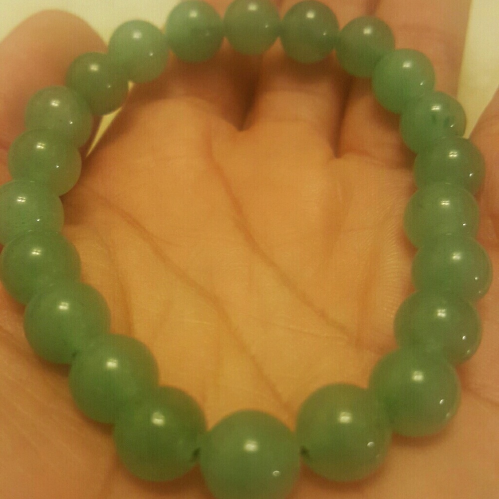 Natural aventurine bracelet green gemstone