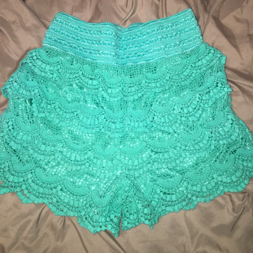 Lace shorts