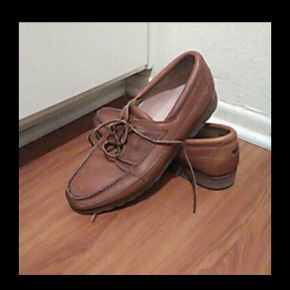 Men's boat shoes by Rockport