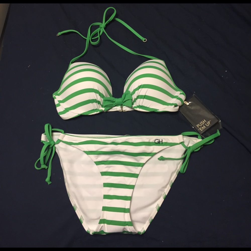 Gilly Hicks Push-up String Bikini Large