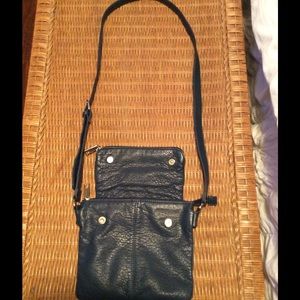 Liz Claiborne / blue green / cross body bag