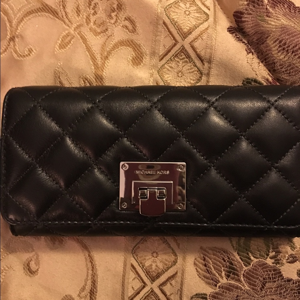 Authentic Michael Kors black wallet