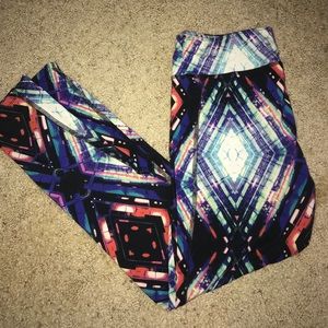 W-Sport workout leggings dimensional galaxy