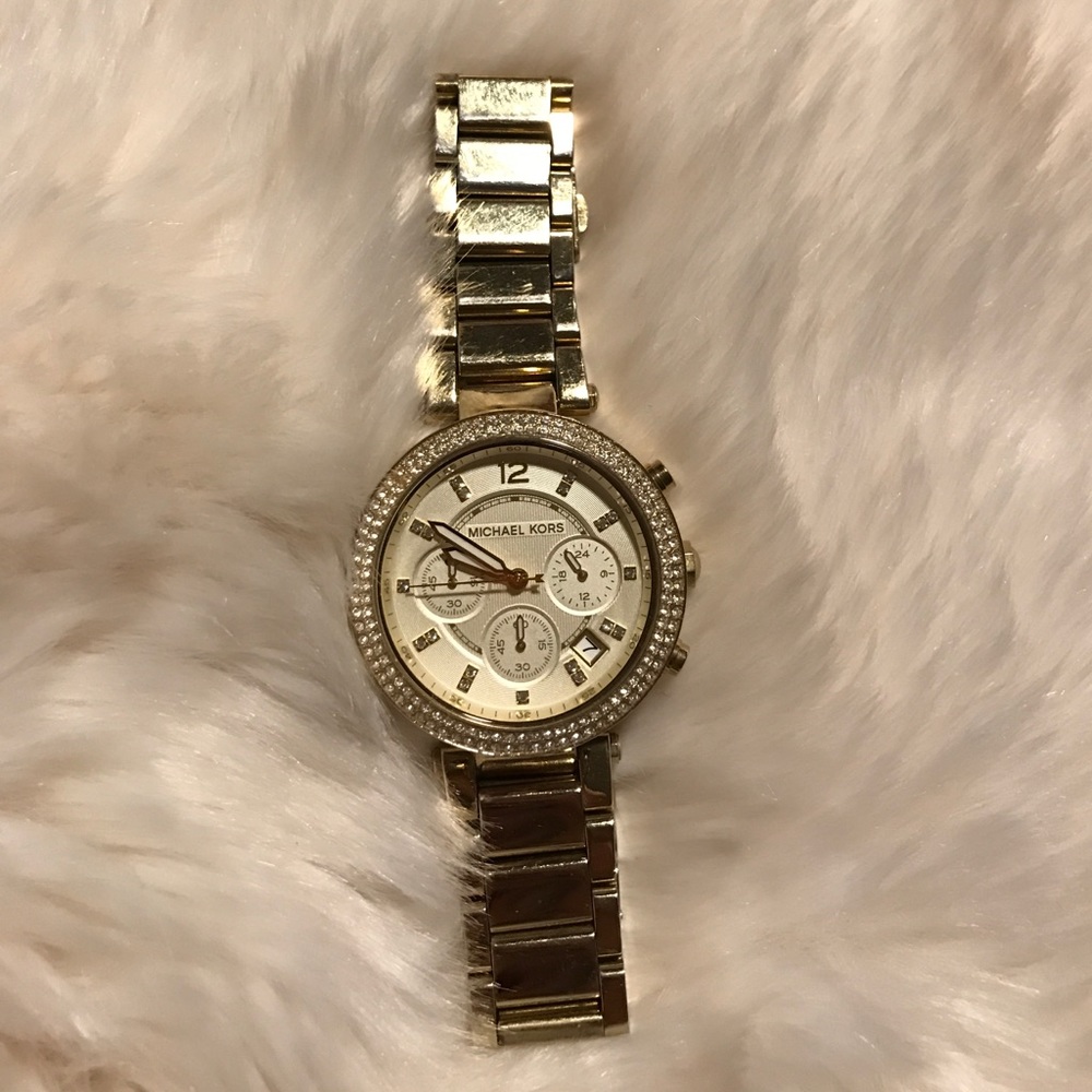 Michael Kors gold watch. Price negotiable