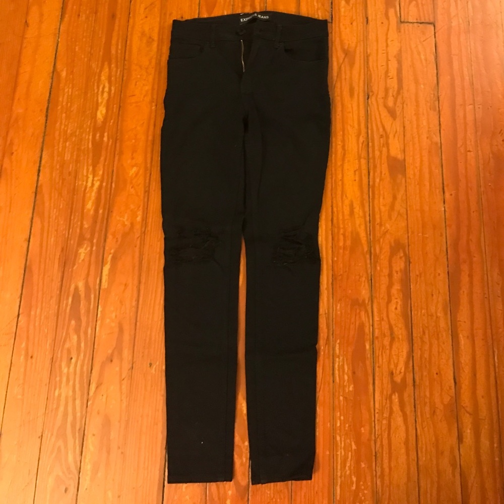 Express Legging Black Jeans