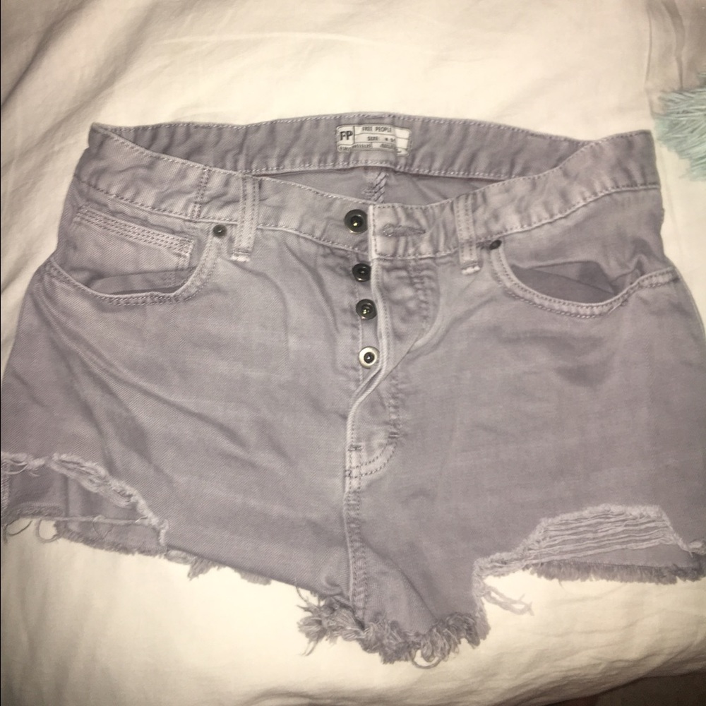 Free People high wasted shorts