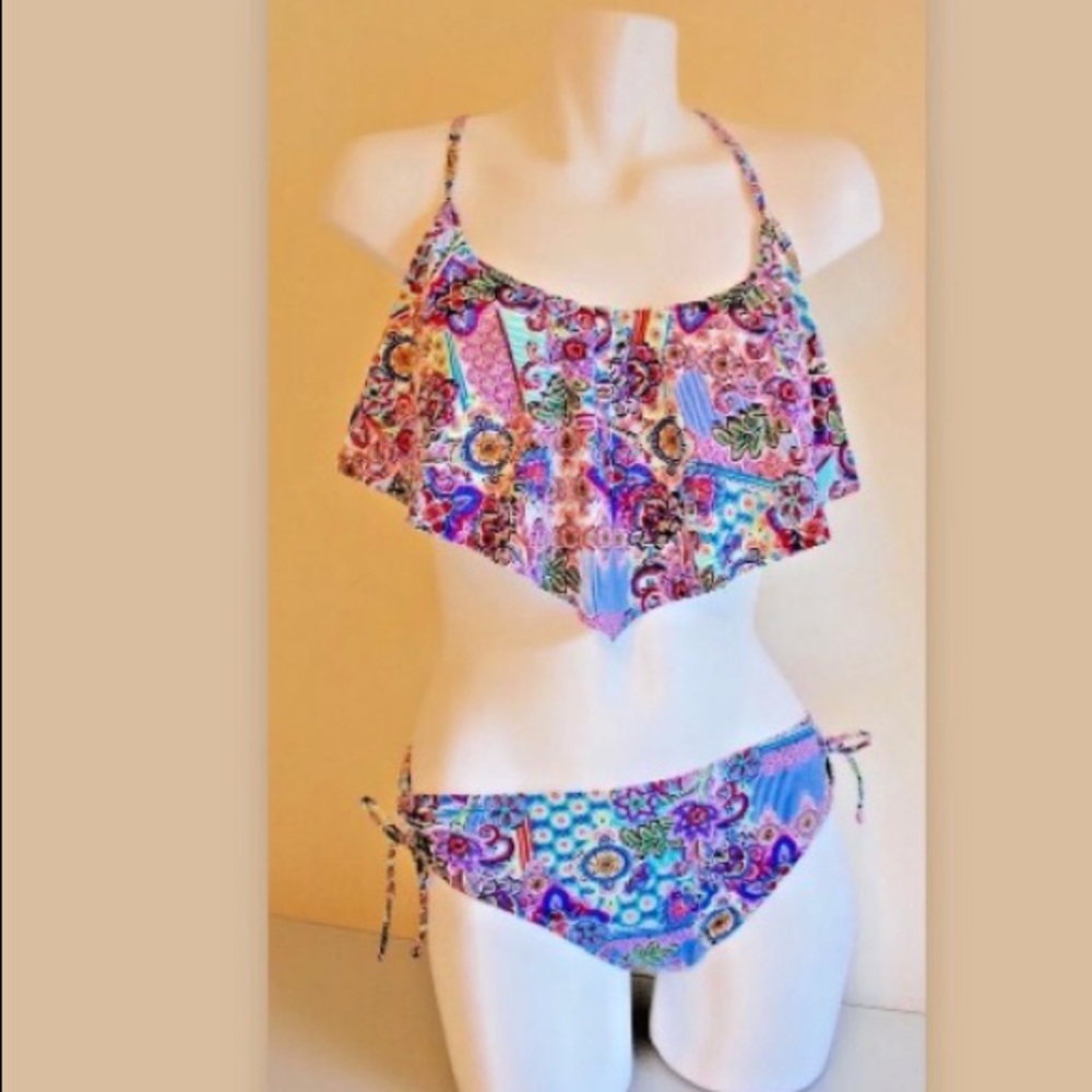 Gottex Profile Blush Flutter Top & Bottoms DD/E