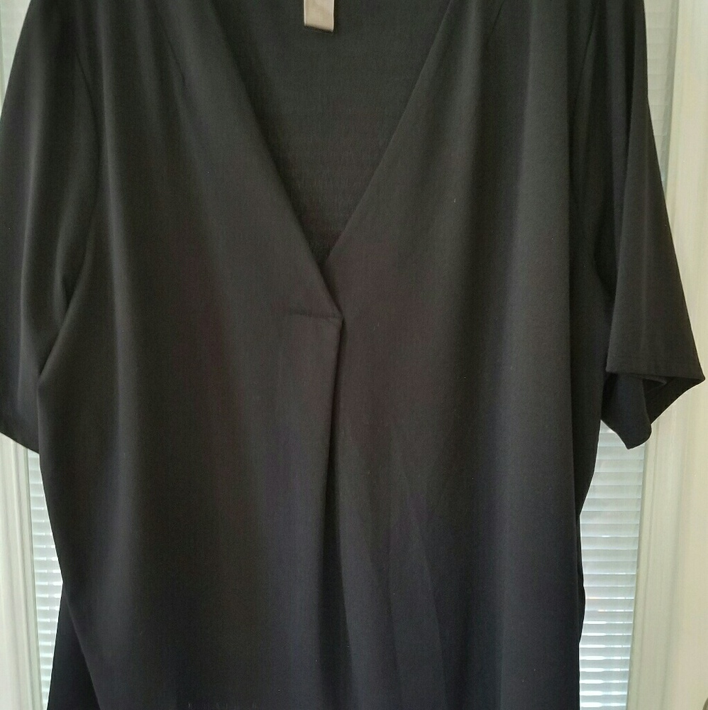 Dressy black blouse