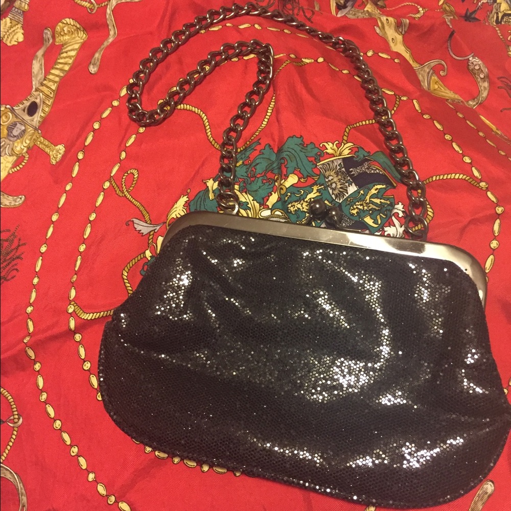 Black clutch from Express
