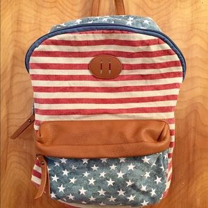 Steve Madden backpack washed flag