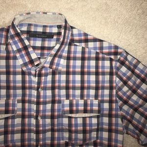 Men's large 7 diamonds button shirt