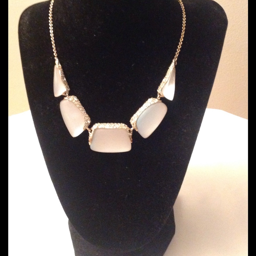 Alexis Bittar Crystal Link Bib Necklace PRICE DROP