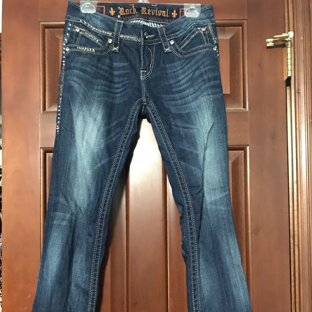 Rock Revival Size 28 Easy Boot Jeans