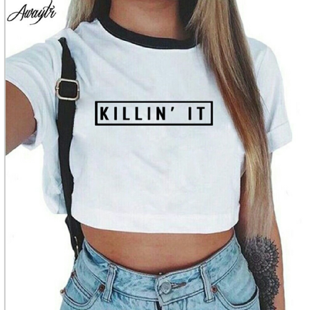 Killin It Crop Top 😎☉