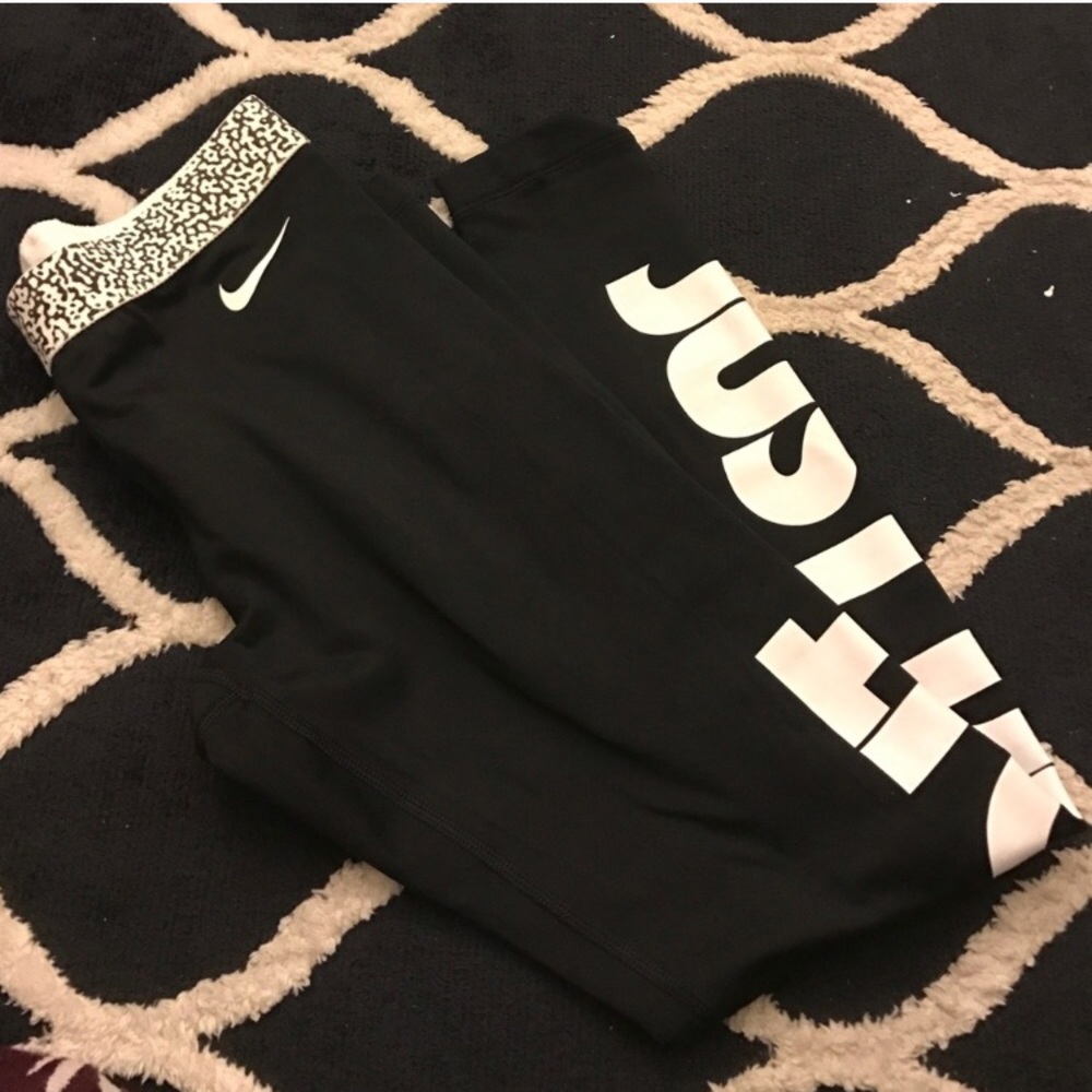 Nike " just do it " leggings