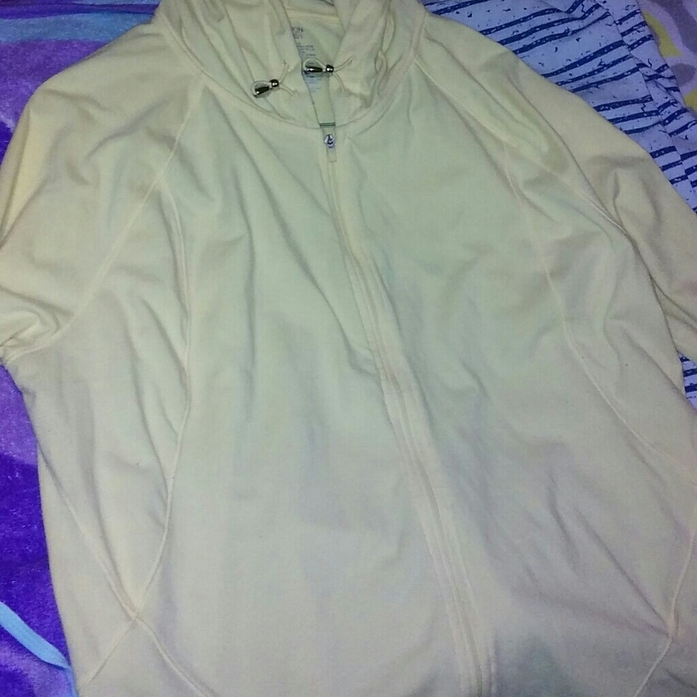 Danskin Yellow Workout Jacket (Adult XXL)