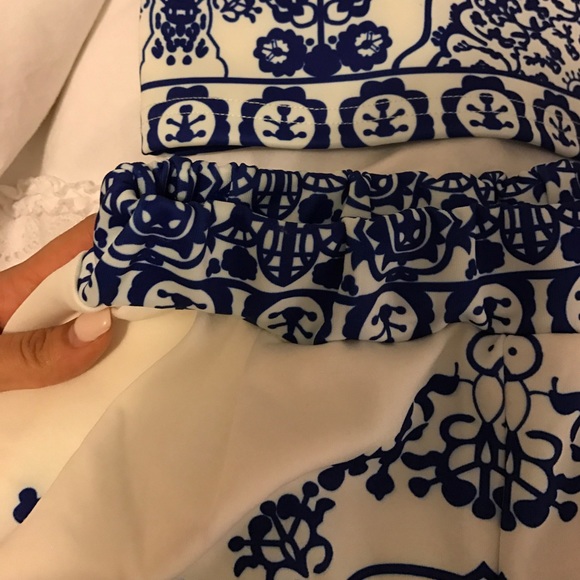 Blue and white two piece set - Picture 5 of 5