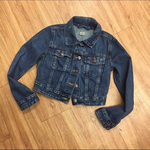 Ralph Lauren Other - Ralph Lauren & Co Blue Denim Cropped Jacket Girls