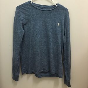 Blue polo Ralph Lauren long sleeve tshirt