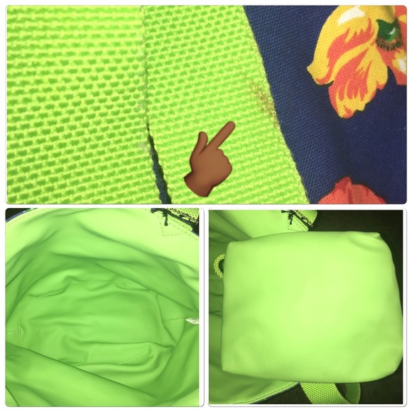 NWT Reversible tote by Liz Claiborne - Picture 5 of 7