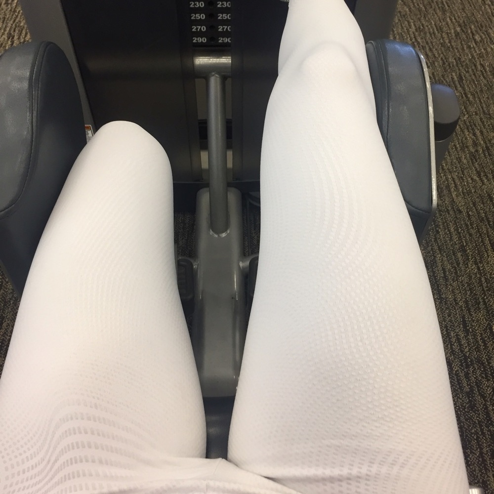 White leggings, like new