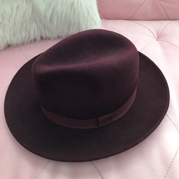 Forever 21 Accessories - Burgundy Fedora Forever 21 Accessories - Burgundy Fedora