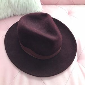 Forever 21 Accessories - Burgundy Fedora Forever 21 Accessories - Burgundy Fedora