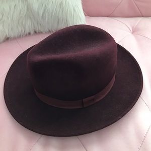 Forever 21 Accessories - Burgundy Fedora Forever 21 Accessories - Burgundy Fedora