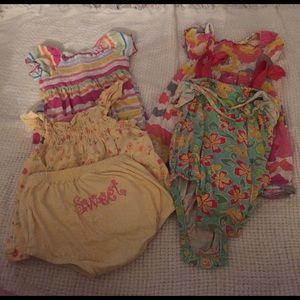 Summer baby girl outfits