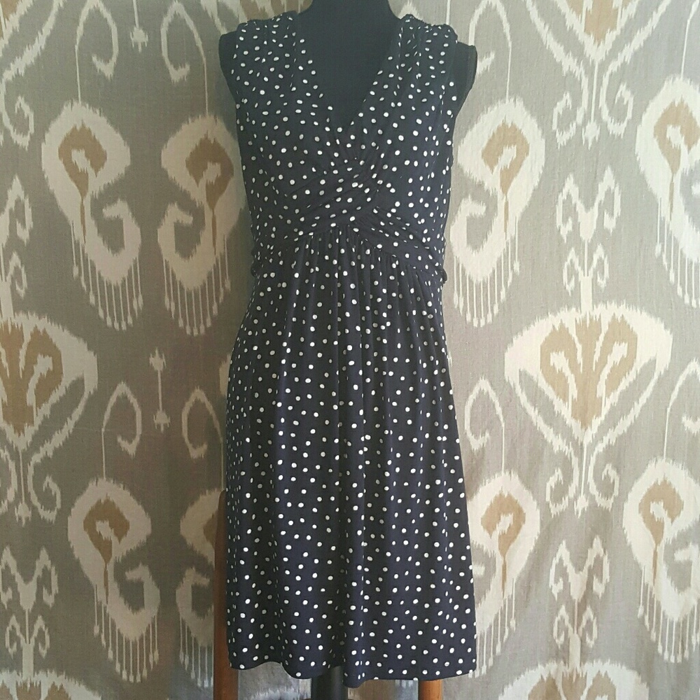 Ann Taylor Loft Factory polka dot dress