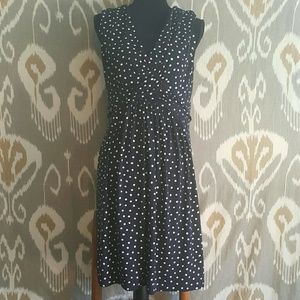 Ann Taylor Loft Factory polka dot dress