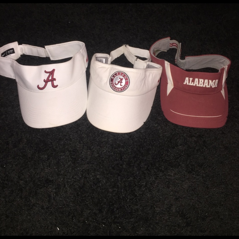 3 Alabama visors