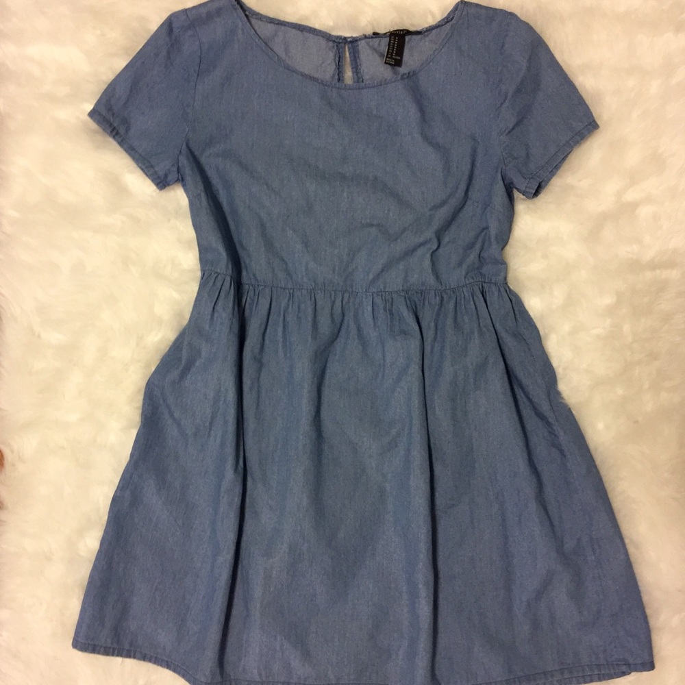 Demin Style Dress Forever 21 Medium