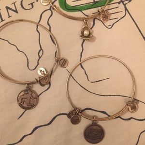 Set of 3 Alex and ani bracelets!