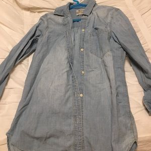 Denim work shirt