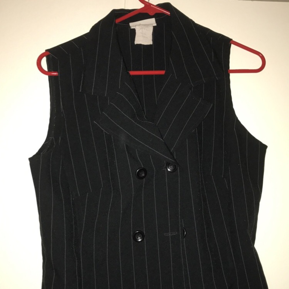 button up vest