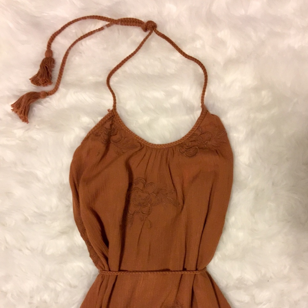 Forever 21 Halter Maxi Dress Medium