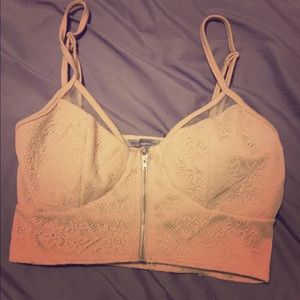 Charlotte Russe bralette crop top