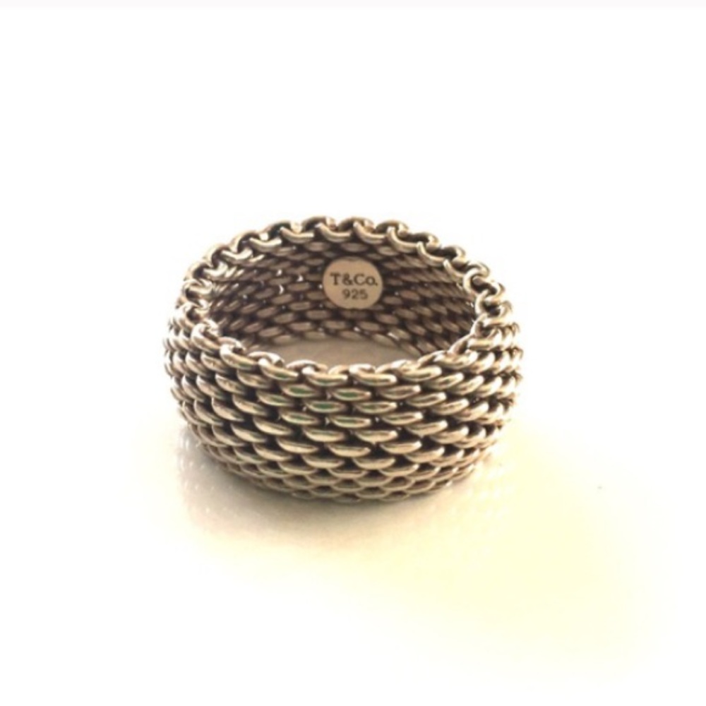 Tiffany & Co. 'Somerset' Mesh Ring